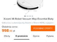 Grajewo ogłoszenia: Sprzedam robót sprzątający Xiaomi mi robot vacuum mop essential. - zdjęcie