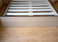 Grajewo ogłoszenia: Sprzedam łóżko o wymiarach 160x200 Oparcie 260cm plus do tego 2... - zdjęcie