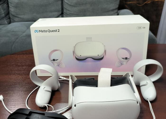 Grajewo ogłoszenia: Witam mam do sprzedania gogle do PlayStation OCULUS QUEST 2 128GB...