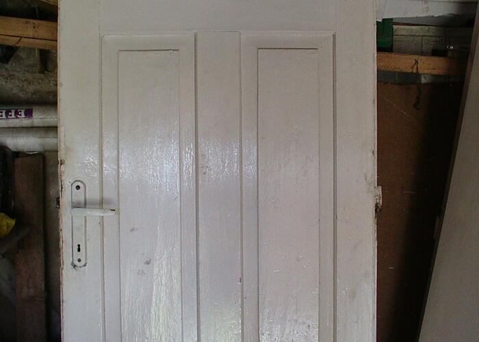 Grajewo ogłoszenia: Sprzedam drewniane stare solidne drzwi .Stan bdobry.