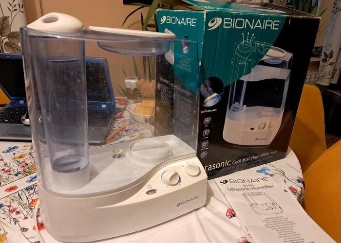 Grajewo ogłoszenia: Sprzedam ultradźwiękowy nawilżacz powietrza BIONAIRE, model...