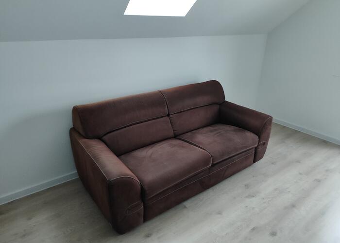 Grajewo ogłoszenia: Kanapa firmy aris wymiary 84 wysokość szerokość 195. Kanapa nie...