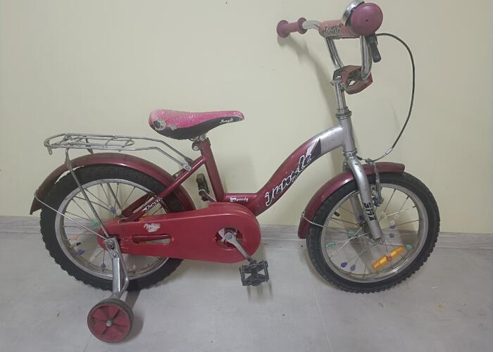 Grajewo ogłoszenia: Rower dziecięcy koła 16 cali kolor czerwony