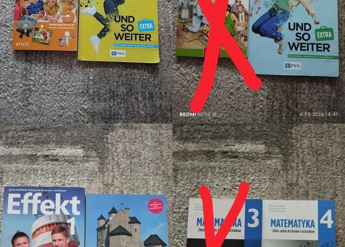 Grajewo ogłoszenia: Sprzedam podręczniki